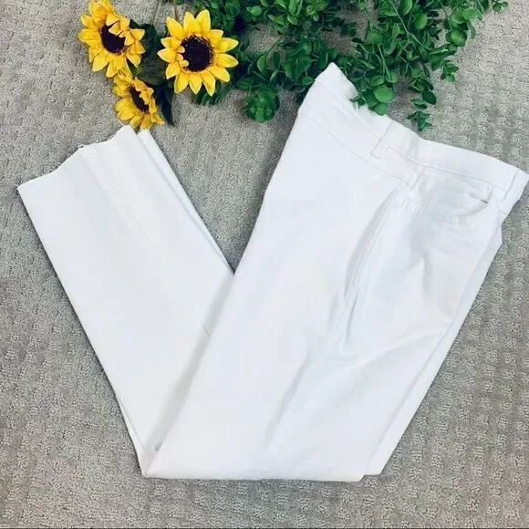 Y2K London Jean Cropped Straight Leg Denim Jean - Picture 2 of 15